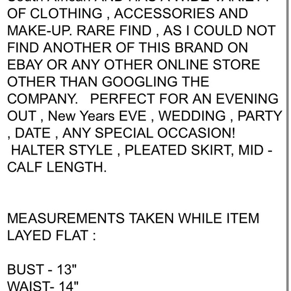 NWT! Foschini Rose gold Dress - Picture 8 of 8